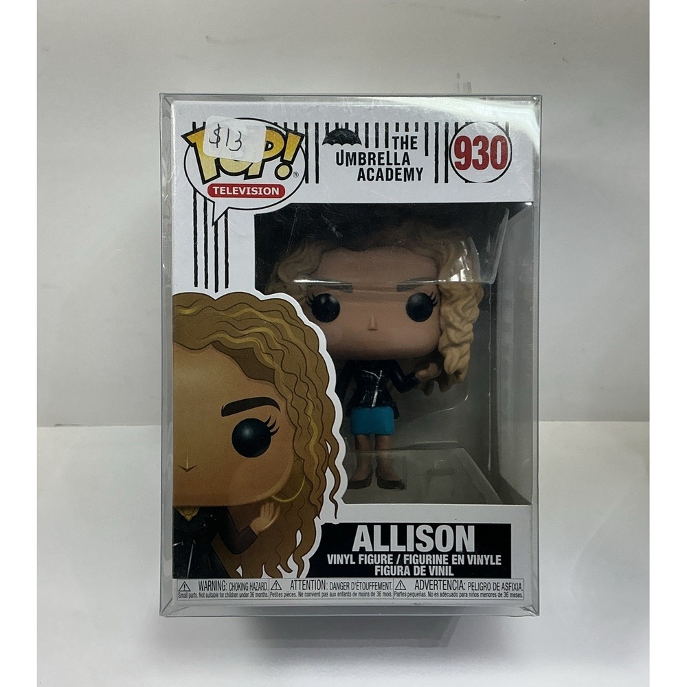 Funko Pop! Television‎ Umbrella Academy # 930 Allison Vinyl Figure w/Protector